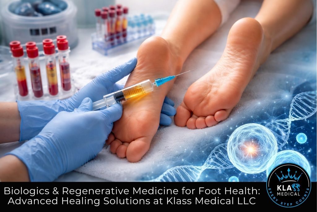 Biologics & Regenerative Medicine for Foot Health Advanced Healing Solutions at Klass Medical LLC